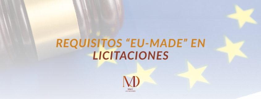 requisitos EU-made en contratación pública